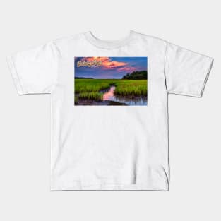 Botany Bay South Carolina Kids T-Shirt